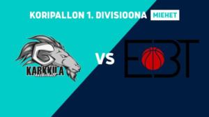 Karkkila - Espoo Basket Team - Karkkila - Espoo Basket Team 12.2.