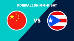 Kiina - Puerto Rico - Kiina - Puerto Rico 30.8.