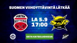Mestis vs. Liiga: Ketterä - SaiPa - Mestis vs. Liiga: Ketterä - SaiPa 5.9.