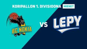 BC Nokia Akatemia - Leppävaaran Pyrintö - BC Nokia Akatemia - Leppävaaran Pyrintö 26.3.