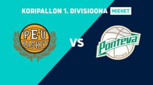 PeU-Basket - Hyvinkään Ponteva - PeU-Basket - Hyvinkään Ponteva 23.10.