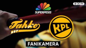 Hyvinkään Tahko - Kouvolan Pallonlyöjät, Fanikamera - Hyvinkään Tahko - Kouvolan Pallonlyöjät, Fanikamera 21.7.