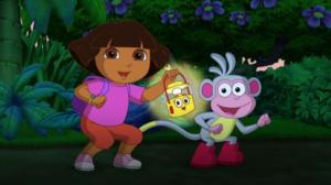 Seikkalija Dora (S) - Dora's Night Light Adventure