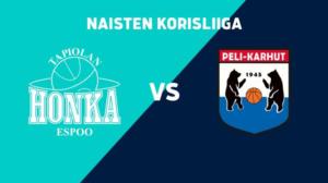 Tapiolan Honka - Peli-Karhut - Tapiolan Honka - Peli-Karhut 15.2.