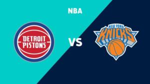Detroit Pistons - New York Knicks - Detroit Pistons - New York Knicks 27.3.