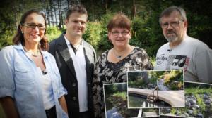 Huvila & Huussi - Metsästäjänaisen talviasuttava mökki