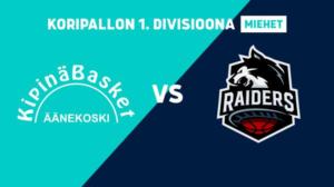 Kipinä Basket - Raiders Basket - Kipinä Basket - Raiders Basket 29.10.