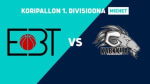 Espoo Basket Team - Karkkila - Espoo Basket Team - Karkkila 16.10.