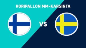 MM-karsinta: Suomi - Ruotsi - MM-karsinta: Suomi - Ruotsi 30.6.