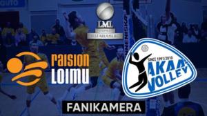 Raision Loimu - Akaa-Volley, Fanikamera - Raision Loimu - Akaa-Volley, Fanikamera 22.10.