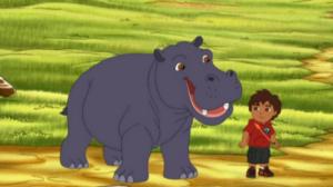 Go, Diego, Go! (S) - Diego pelastaa virtahevon ja loisnokkelin