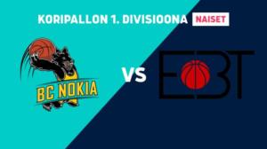 BC Nokia - Espoo Basket Team II - BC Nokia - Espoo Basket Team II 6.1.