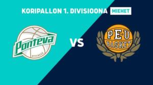 Hyvinkään Ponteva - PeU-Basket - Hyvinkään Ponteva - PeU-Basket 19.2.
