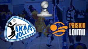 Akaa Volley - Raision Loimu - Akaa Volley - Raision Loimu 13.10.