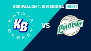 Kataja Basket Talents - Hyvinkään Ponteva - Kataja Basket Talents - Hyvinkään Ponteva 29.1.