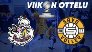 Vantaa Ducks - Savo Volley, Viikon ottelu - Vantaa Ducks - Savo Volley, Viikon ottelu 26.10.