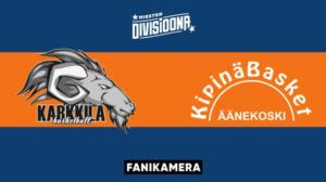 Karkkila - Kipinä Basket, Fanikamera - Karkkila - Kipinä Basket, Fanikamera 16.1.