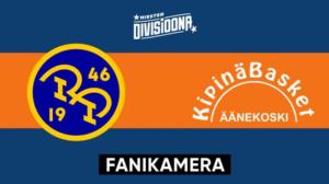 Raholan Pyrkivä - Kipinä Basket, Fanikamera - Raholan Pyrkivä - Kipinä Basket, Fanikamera 25.10.