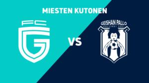 Hyväntekeväisyysottelu: Gilla FC - Geishan Pallo - Hyväntekeväisyysottelu: Gilla FC - Geishan Pallo 3.9.