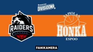 Raiders Basket - Tapiolan Honka, Fanikamera - Raiders Basket - Tapiolan Honka, Fanikamera 21.1.