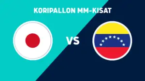 Japani - Venezuela - Japani - Venezuela 31.8.