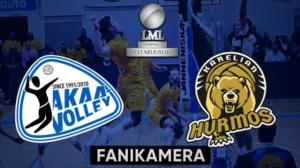 Akaa Volley - Karelian Hurmos, Fanikamera - Akaa Volley - Karelian Hurmos, Fanikamera 3.10.
