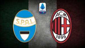 SPAL - AC Milan - SPAL - AC Milan 1.7.