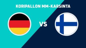 MM-karsinta: Saksa - Suomi - MM-karsinta: Saksa - Suomi 11.11.