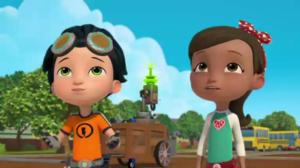 Rusty Rivets (S) - Rusty ja leijuva koulu / Rusty vastaan Mega Sakkemala