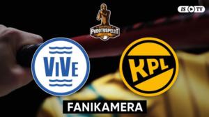 Vimpelin Veto - Kouvolan Pallonlyöjät, Fanikamera - Vimpelin Veto - Kouvolan Pallonlyöjät, Fanikamera 8.9.