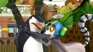 Madagascarin pingviinit (7) - Pomminvarma ystävyys; Kypärä