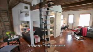 Rempalla tuloja - Galleriasta loma-asunnoksi