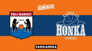 Naisten Suomen Cup: Peli-Karhut - Tapiolan Honka, Fanikamera - Naisten Suomen Cup: Peli-Karhut - Tapiolan Honka, Fanikamera 10.12.