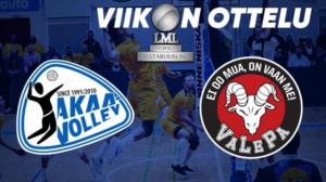 Akaa Volley - VaLePa, Viikon ottelu - Akaa Volley - VaLePa, Viikon ottelu 14.11.