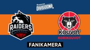 Raiders Basket - Korikouvot, Fanikamera - Raiders Basket - Korikouvot, Fanikamera 23.10.