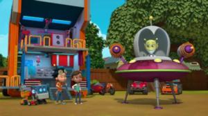 Rusty Rivets (S) - Super-Rusty vastaan Super-Pahisbotti / Rusty avaruudessa