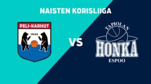 Peli-Karhut - Tapiolan Honka - Peli-Karhut - Tapiolan Honka 4.11.