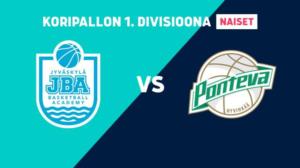 Jyväskylä Basketball Academy - Hyvinkään Ponteva - Jyväskylä Basketball Academy - Hyvinkään Ponteva 4.12.
