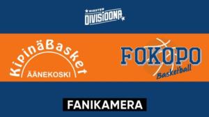 Kipinä Basket - Forssan Koripojat, Fanikamera - Kipinä Basket - Forssan Koripojat, Fanikamera 12.4.