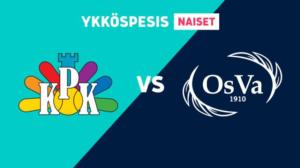 Kajaanin Pallokerho - Oulunsalon Vasama - Kajaanin Pallokerho - Oulunsalon Vasama 27.7.