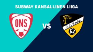 ONS - FC Honka - ONS - FC Honka 14.5.