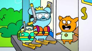 Bossy Bear (S) - Bossy's Super Social Saturday; Center of a Tension; Cart-tastrophe