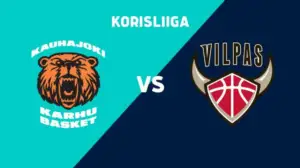Korisliiga LIVE: Kauhajoki - Salon Vilpas - Korisliiga LIVE: Kauhajoki - Salon Vilpas 11.2.