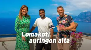 Lomakoti auringon alta