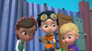 Rusty Rivets (S) - Rustyn pingviinipulma / Rustyn hiekkalinnahässäkkä