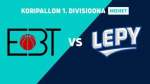 Espoo Basket Team - Leppävaaran Pyrintö - Espoo Basket Team - Leppävaaran Pyrintö 30.10.