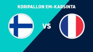EM-karsinta: Suomi - Ranska, naiset - EM-karsinta: Suomi - Ranska, naiset 12.2.