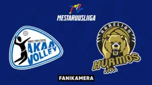 Akaa-Volley - Karelian Hurmos, Fanikamera - Akaa-Volley - Karelian Hurmos, Fanikamera 26.1.
