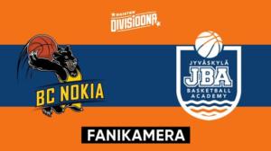 BC Nokia - Jyväskylä Basketball Academy, Fanikamera - BC Nokia - Jyväskylä Basketball Academy, Fanikamera 6.12.