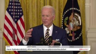 Uutisjutut: Ulkomaat - Biden: "Putin yrittää Ukrainan valtausta"